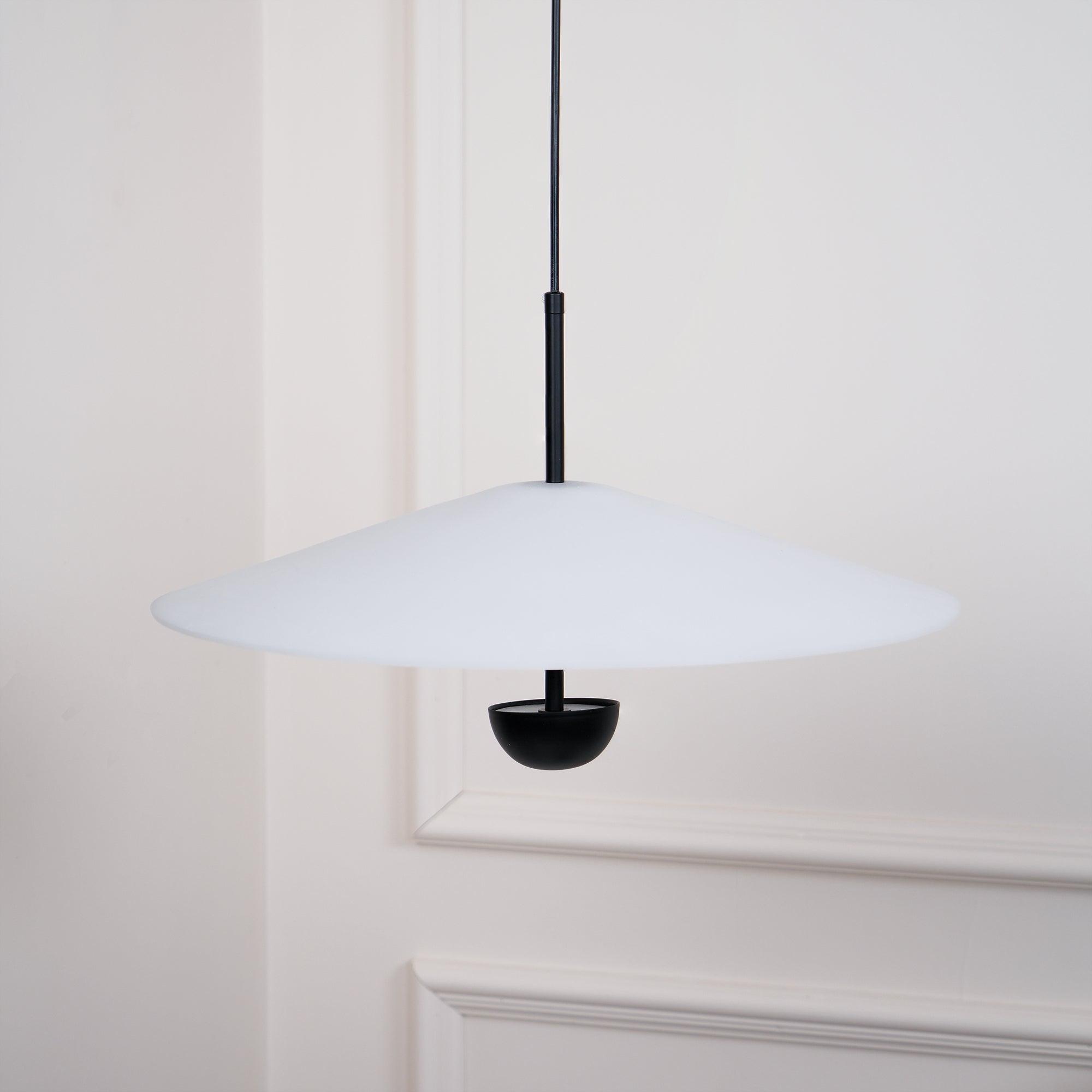 Ava Nordic Acrylic Cone Minimalist Pendant Light