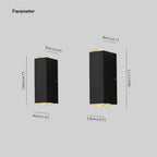 Modern Waterproof Rectangular LED IP65 Waterproof Outdoor Wall Light