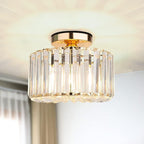 Elegant Crystal Flush Mount Ceiling Light