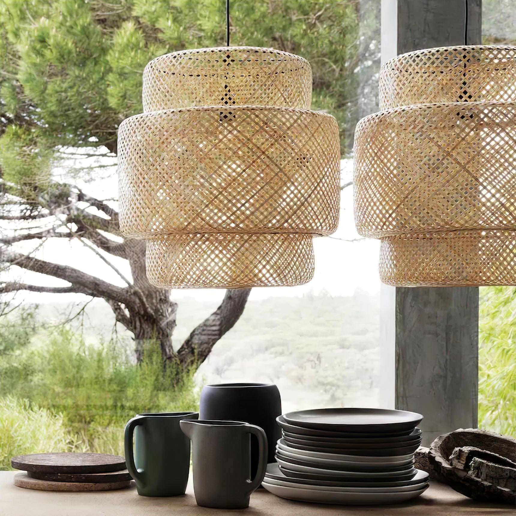 Bamboo Pendant Light