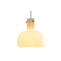 Nordic Flower Shaped Glass Pendant Light