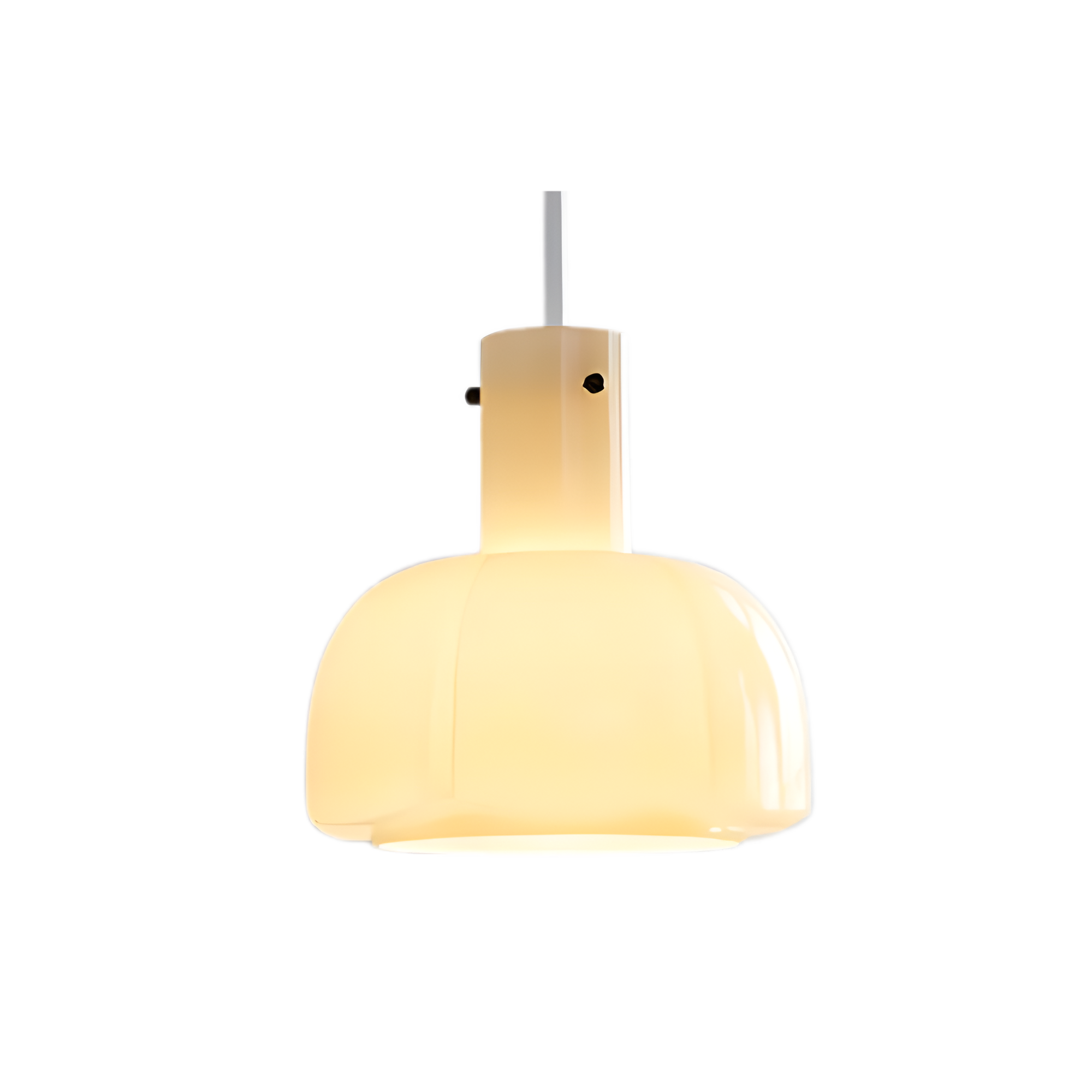 Nordic Flower Shaped Glass Pendant Light