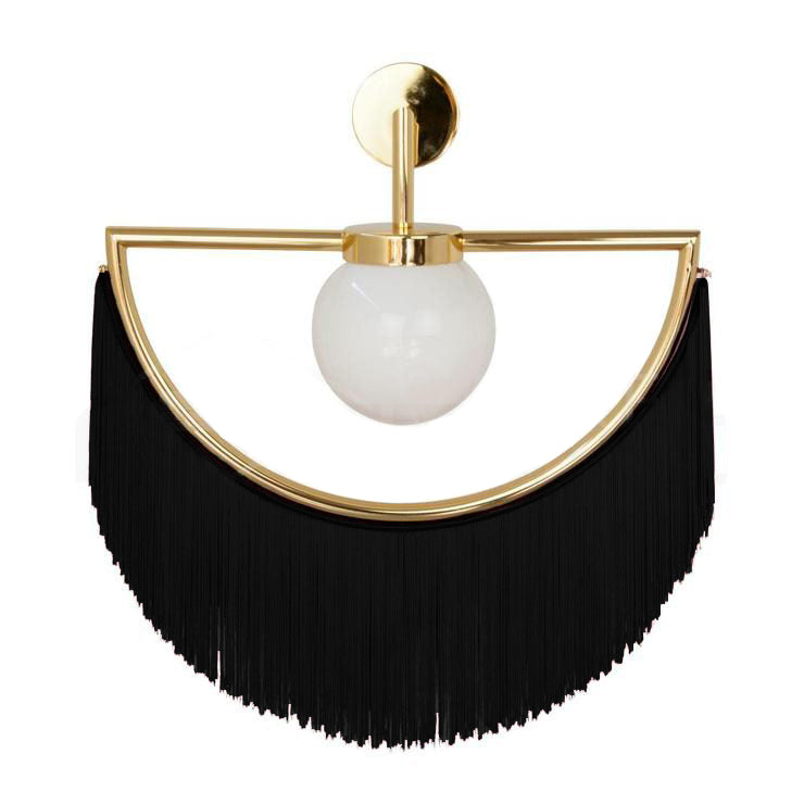 Retro Wink Tassel Wall Light