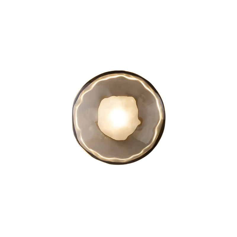Nordic Round Design Ceto Glass Wall Light