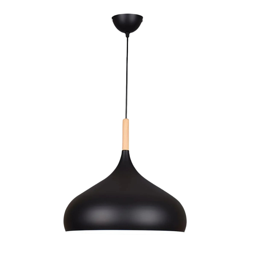 Nordic Wood Macaroon Pendant Light