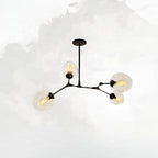 Nordic Tree Branch Multi-Head Wrought Iron LED Chandelier