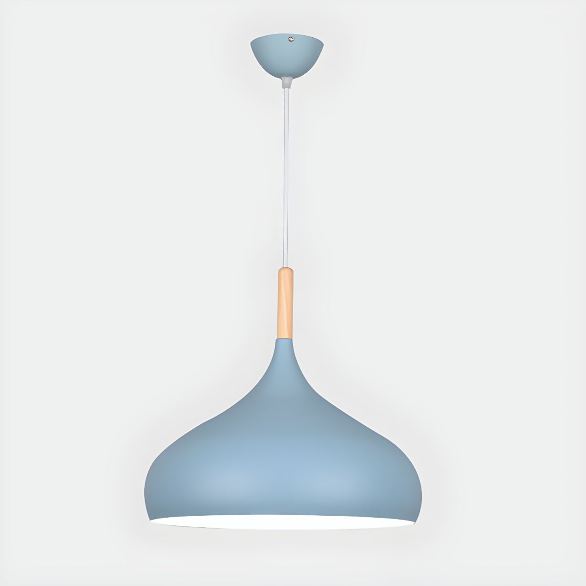 Nordic Wood Macaroon Pendant Light