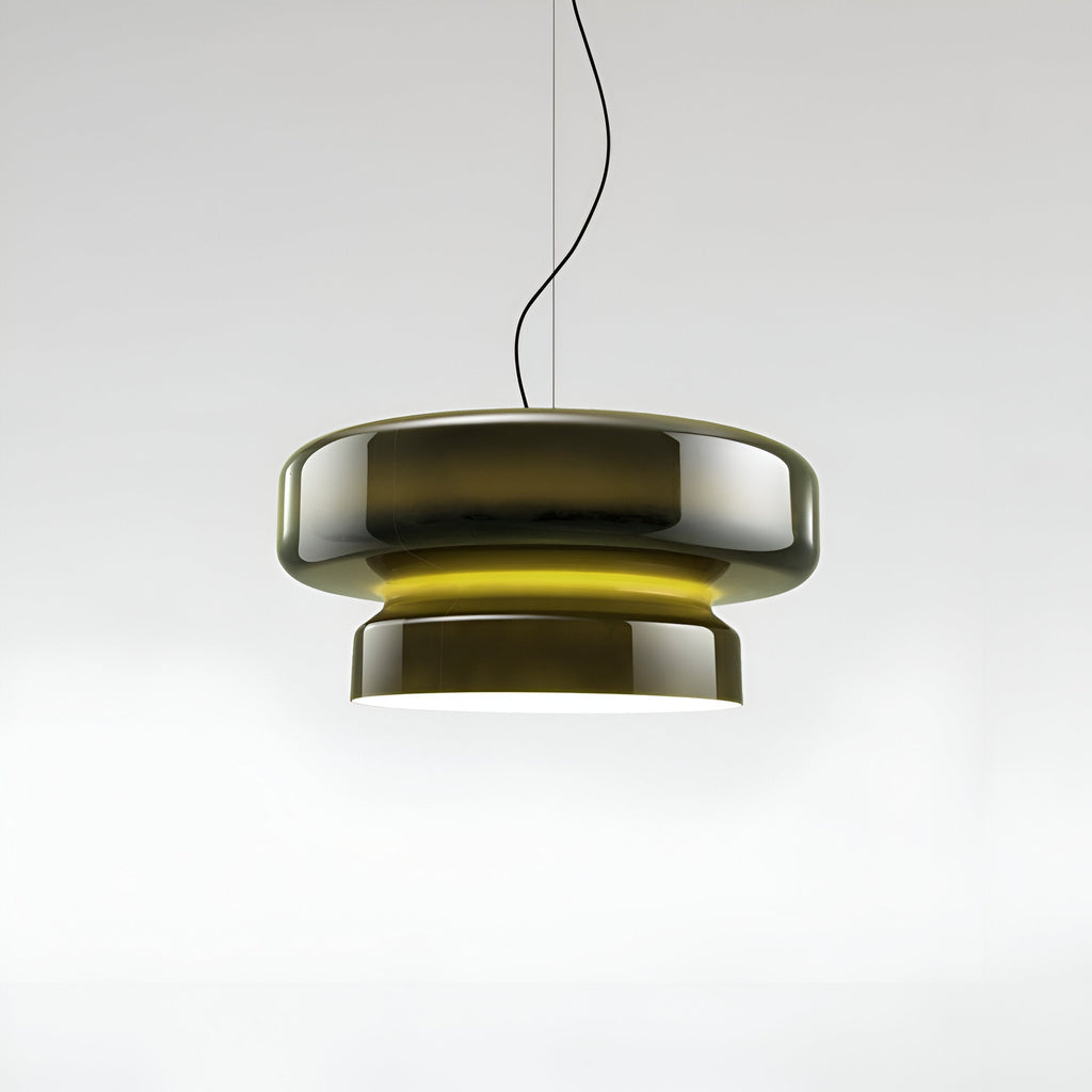 Bohemian Style Colored Glass Vicenta Pendant Light