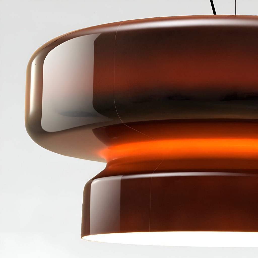 Bohemian Style Colored Glass Vicenta Pendant Light