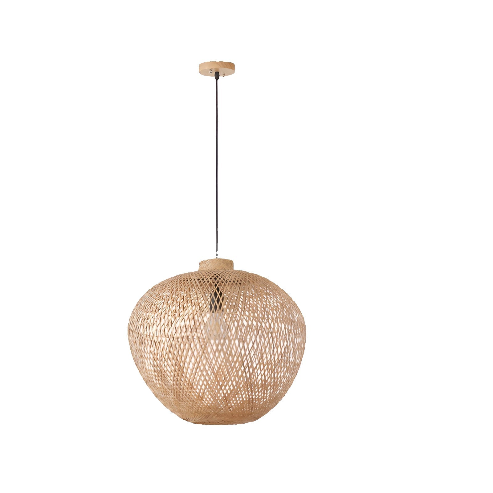 Solaya Handwoven Bamboo Pendant Light