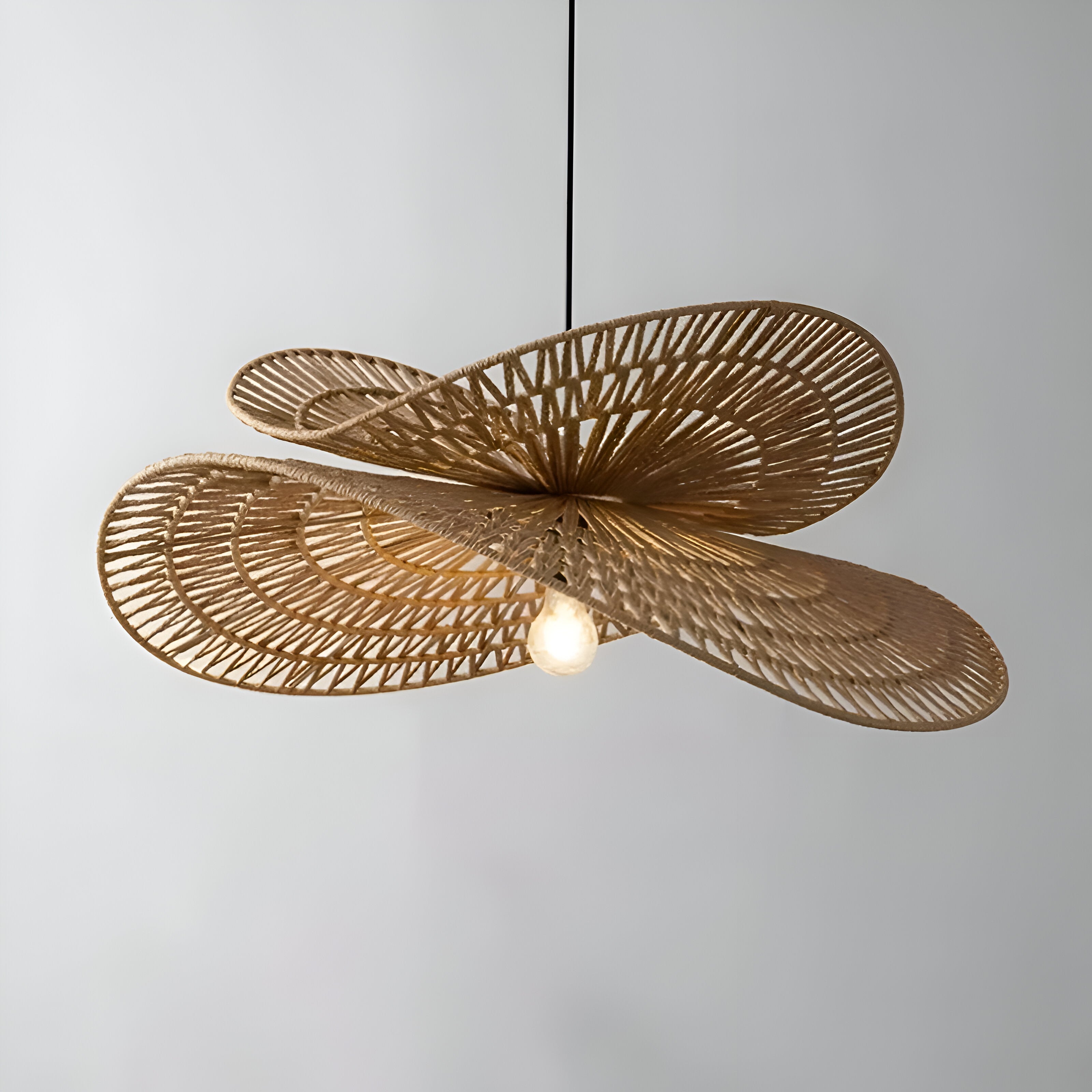 Boho Style Hemp Rope Ulima Pendant Light