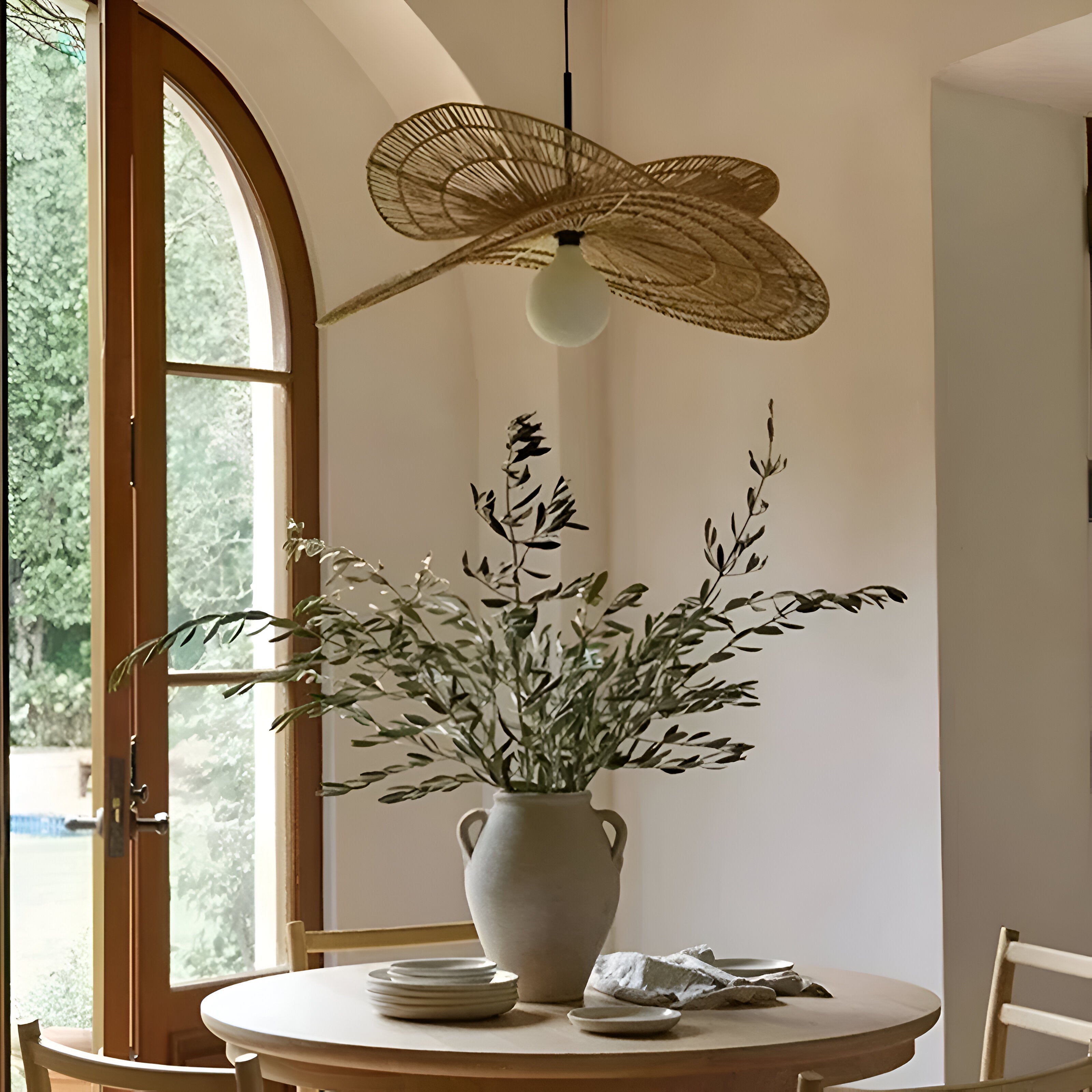 Boho Style Hemp Rope Ulima Pendant Light