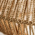 Boho Style Woven Handmade Rattan Pendant Light