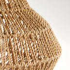 Boho Style Woven Handmade Rattan Pendant Light