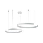 Circular Style Nordic Fused Aluminum Pendant Light