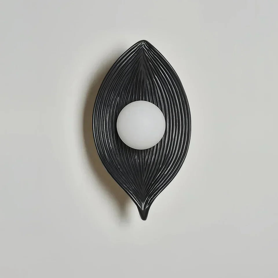 Nordic Zen Leaf Japanese-Style Wall Light