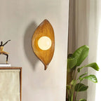 Nordic Zen Leaf Japanese-Style Wall Light