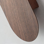 Carlyle Nordic Minimalist Iron Wood Accent LED Wall Light
