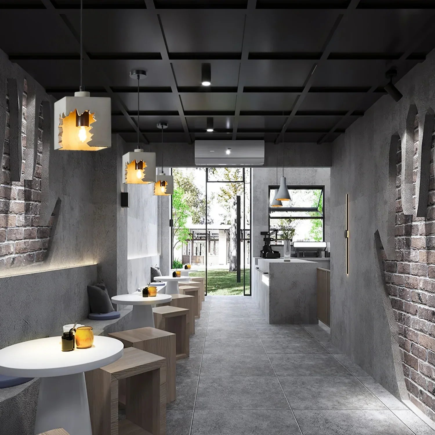 Havenform Nordic Concrete Pendant Light