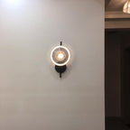 Nordic Round Design Ceto Glass Wall Light