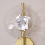 Nordic Round Design Ceto Glass Wall Light