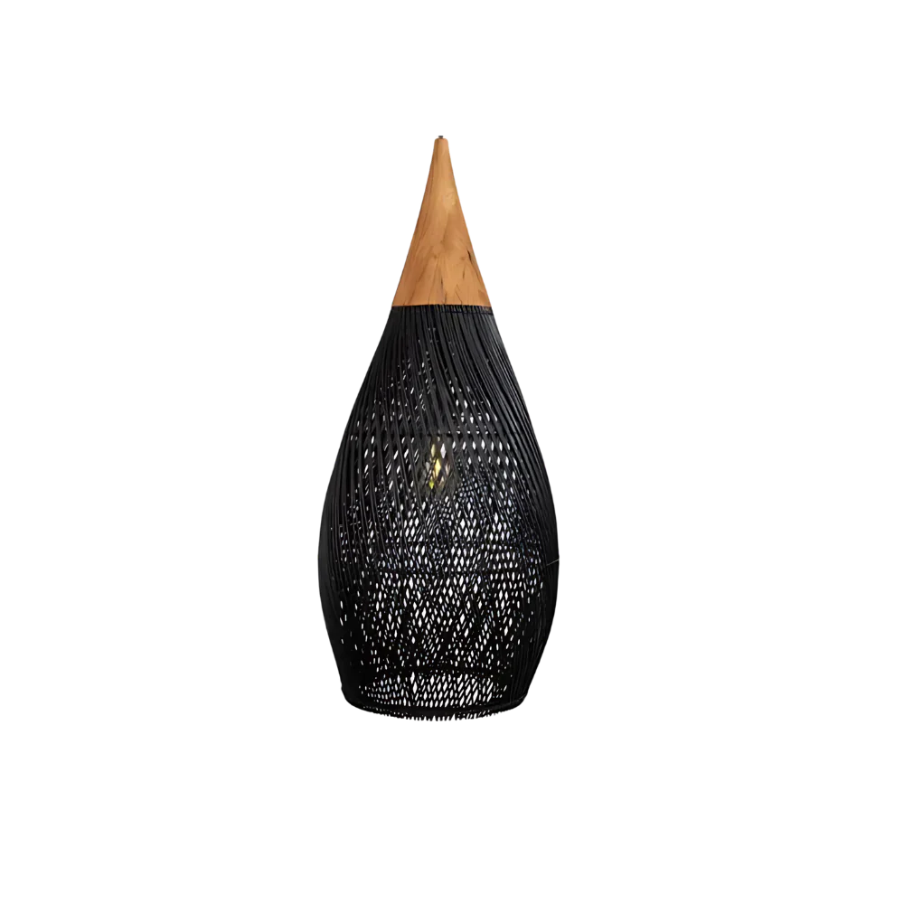 Handmade Rattan Tapestry Pendant Light