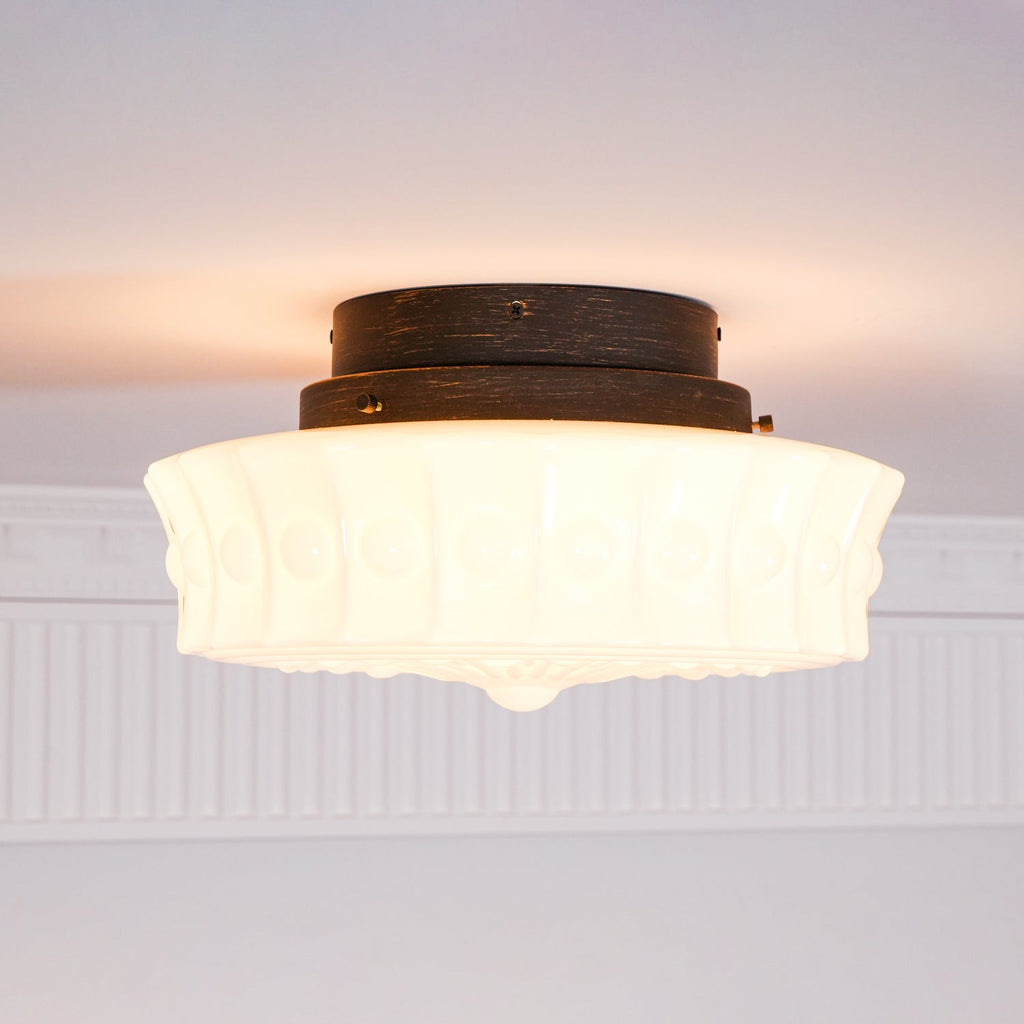 Elia Vintage Nordic Glass Ceiling Light