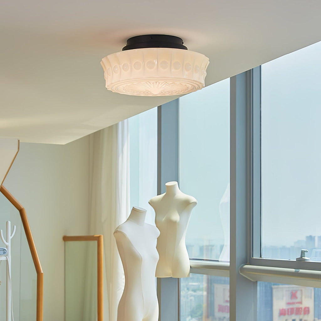 Elia Vintage Nordic Glass Ceiling Light