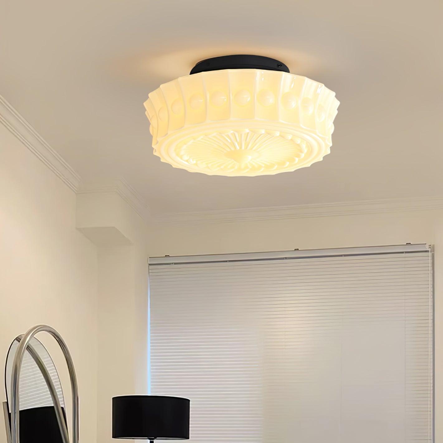Elia Vintage Nordic Glass Ceiling Light