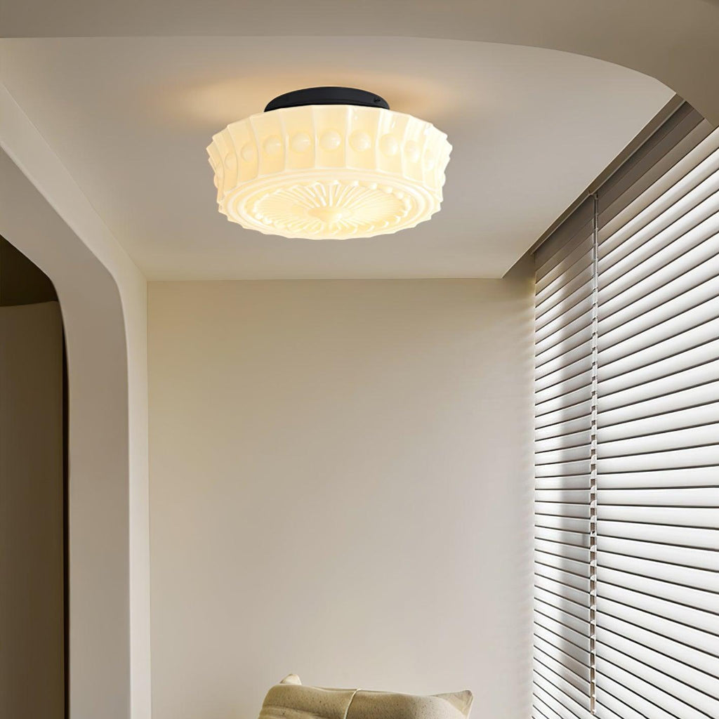 Elia Vintage Nordic Glass Ceiling Light