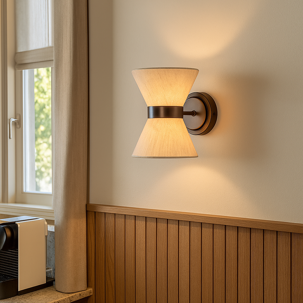 Fontane Wabi Sabi Silk Wall Light