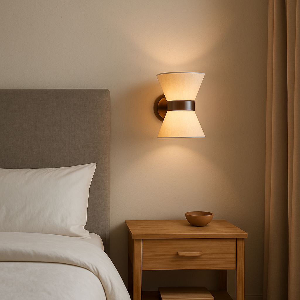 Fontane Wabi Sabi Silk Wall Light