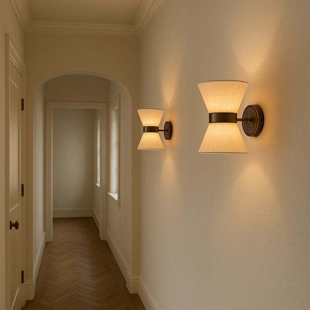 Fontane Wabi Sabi Silk Wall Light