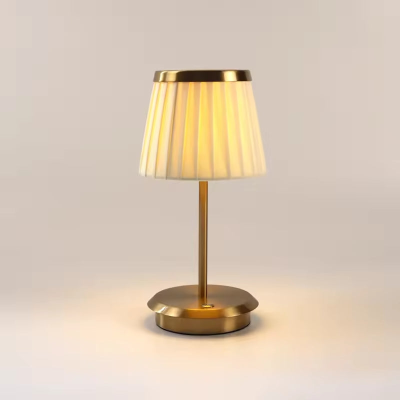 Classic Wireless Elegance Fabric Table Lamp