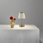 Classic Wireless Elegance Fabric Table Lamp