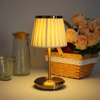 Classic Wireless Elegance Fabric Table Lamp