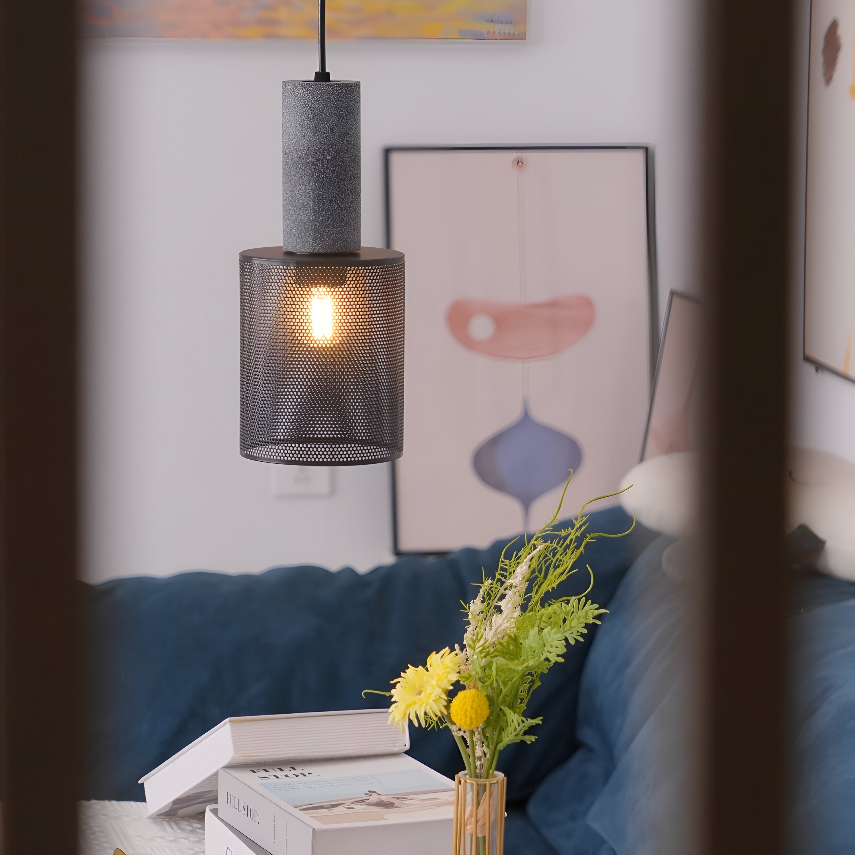 Concrete Nordic Industrial Cement Pendant Light