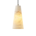 Aurora Pillar Alabaster Pendant Light