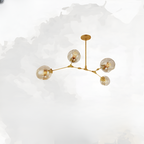 Nordic Tree Branch Multi-Head Wrought Iron LED Chandelier
