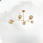 Nordic Tree Branch Multi-Head Wrought Iron LED Chandelier