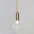 Nordic Design Crystal Bulb Pendant Light