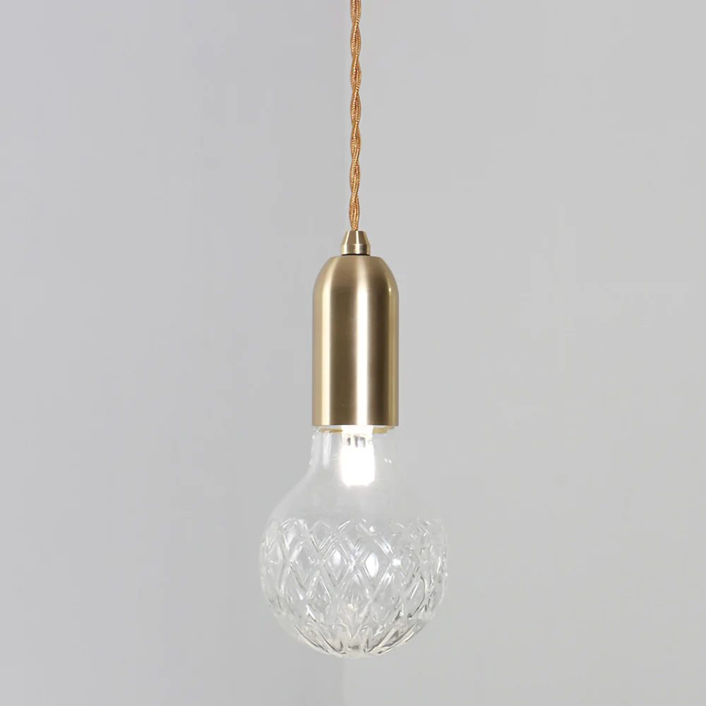 Nordic Design Crystal Bulb Pendant Light