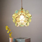 Blooming Nordic Flower Glass Pendant Light