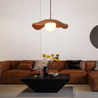 Yumi Sculptural Resin Elegance Minimalist Pendant Light