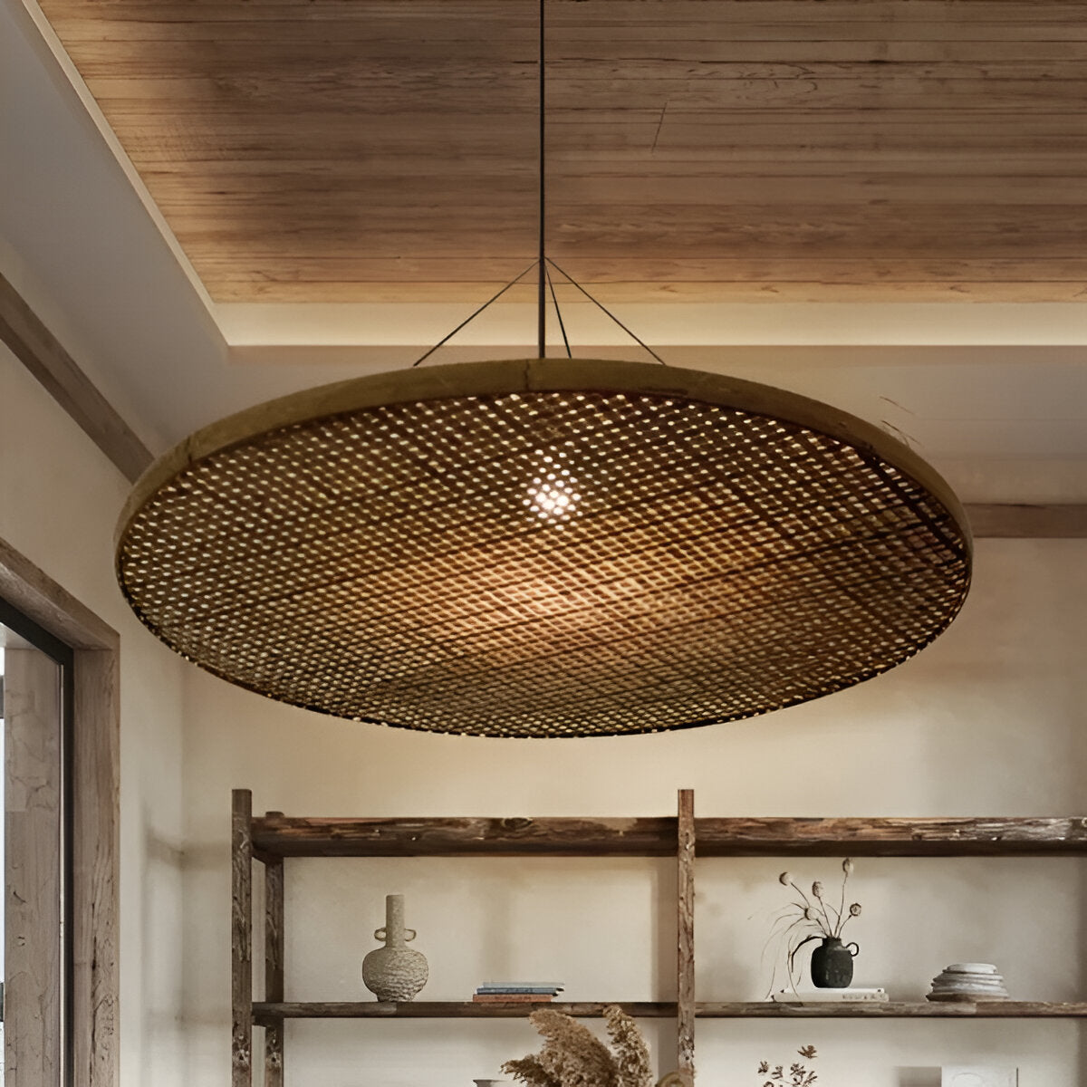 The Enchanting Bamboo of Imperfection Pendant Light