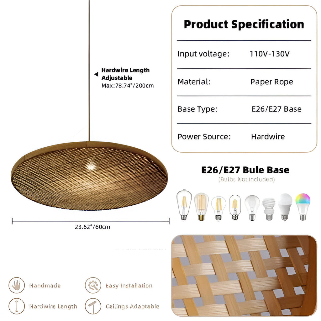 The Enchanting Bamboo of Imperfection Pendant Light