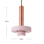 The Colored Terrazzo Ceiling Light