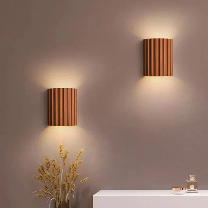 Nordic Resin Clarity Minimalist Wall Light