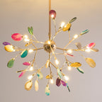 Aurora Bloom Retro Agate Chandelier