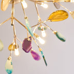Aurora Bloom Retro Agate Chandelier